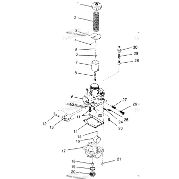 CARBURETOR XPLORER 300