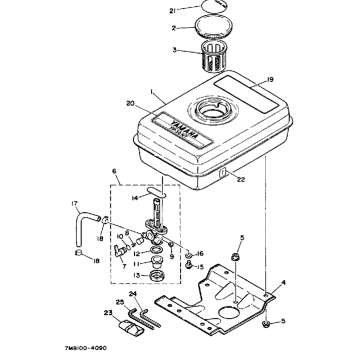 FUEL TANK YP30NT