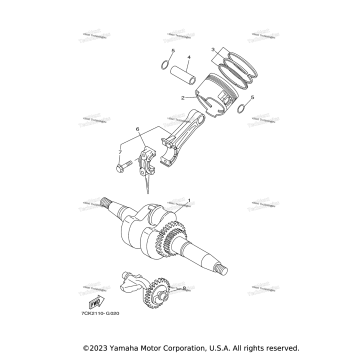 CRANKSHAFT & PISTON