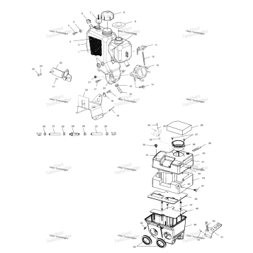 OIL TANK/AIR BOX /CE