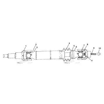 REAR DRIVE SHAFT