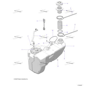 BODY, FUEL TANK