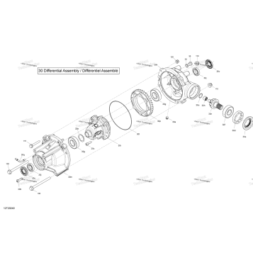 FRONT DRIVE - DIFFERENTIAL PARTS