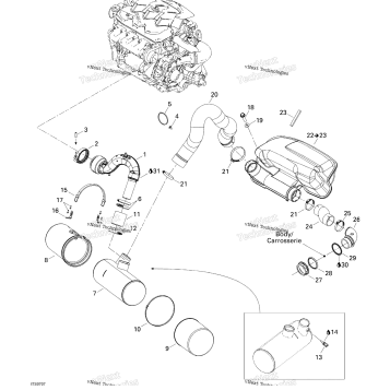 EXHAUST SYSTEM 1503 NA