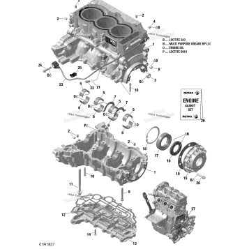 CRANKCASE 900 HO