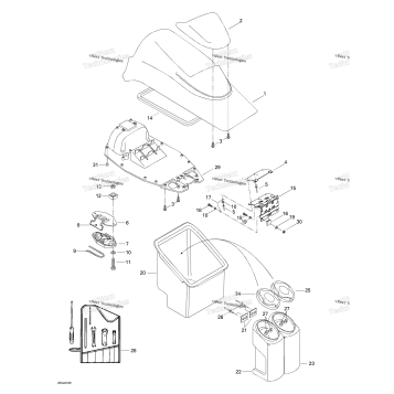 FRONT STORAGE COMPARTMENT