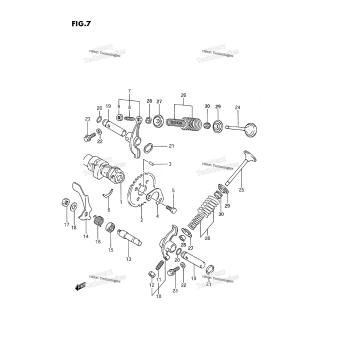 CAM SHAFT - VALVE