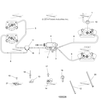 BRAKES, BRAKE LINES AND MASTER CYLINDER