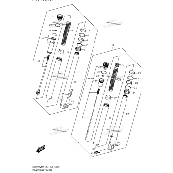 FRONT FORK DAMPER