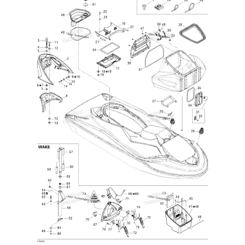 BODY, FRONT VIEW STD