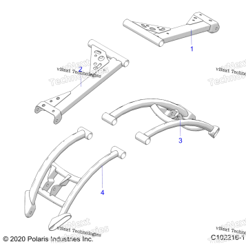 SUSPENSION, REAR CONTROL ARMS