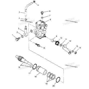 OIL PUMP ASSEMBLY 4X4 300