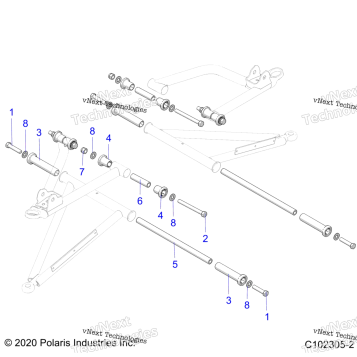 SUSPENSION, AARM MOUNTING