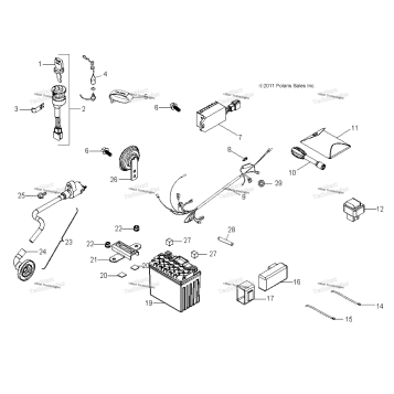 ELECTRICAL, SWITCHES, HARNESS & PARTS