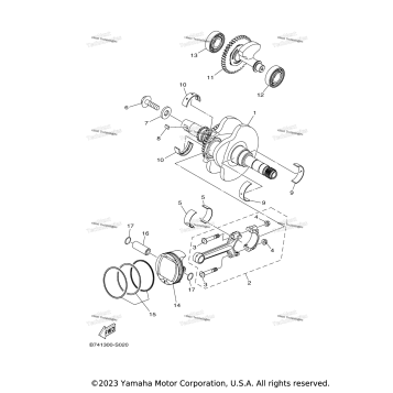 CRANKSHAFT & PISTON