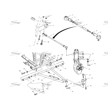 AARM/STRUT MOUNTING A99CH45IA