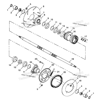REAR HOUSING