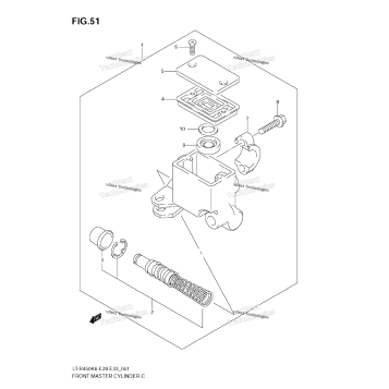 FRONT MASTER CYLINDER