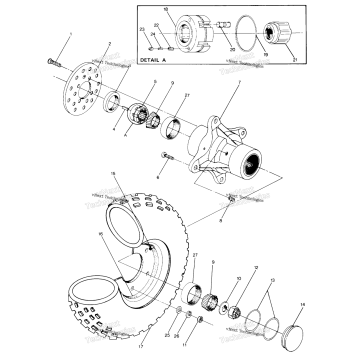 FRONT WHEEL ASSEMBLY
