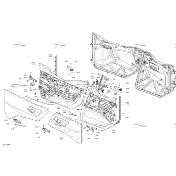BODY - DOOR PARTS - RED