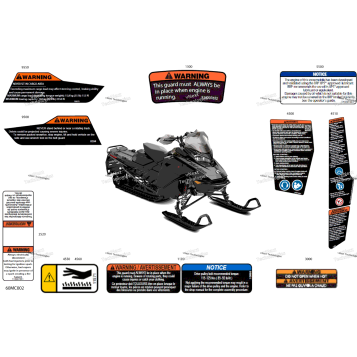 BODY - WARNING DECALS