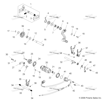 ENGINE, SHIFTING MECHANISM