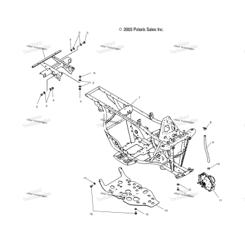 FRAME EXTENSION & MAIN FRAME