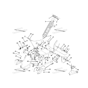 SWING ARM WELDMENT 4X6UPDATED 4/89 (49173717370026)