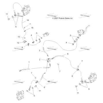 BRAKES, BRAKE LINES