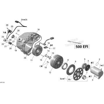 MAGNETO AND ELECTRIC STARTER OUTLANDER