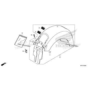 REAR FENDER (1)