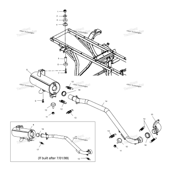 EXHAUST SYSTEM A00CB32AA