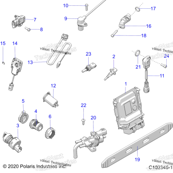 ELECTRICAL, SWITCHES, SENSORS, ECU & CONTROL MODULES