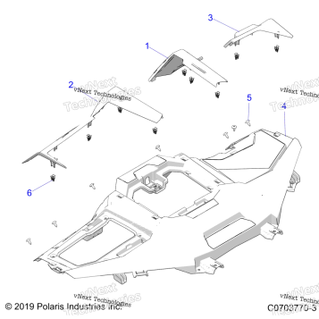 BODY, DASH, UPPER Z23RAB92A/92B