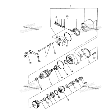 STARTING MOTOR ASSEMBLY 350 4X4 / W928139