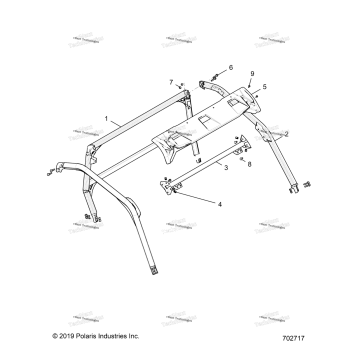 CHASSIS, CAB FRAME R19RGE99A2/EAR/EBR/UAF/UBF/UAM/UBM/UA9/UB9/UAL/UBL/KAK/KBK