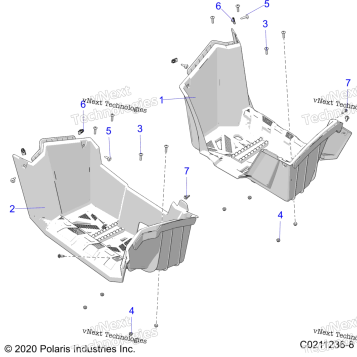 BODY, FOOTWELLS