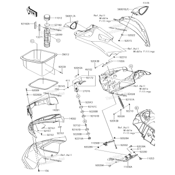 HULL FRONT FITTINGS