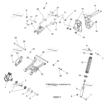 SUSPENSION, REAR