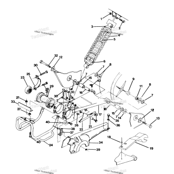 SWING ARM WLDMT UPDATED 291 6X6 (4919811981039A)
