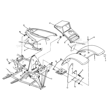 FRONT CAB ASSEMBLY UPDATED 5/90