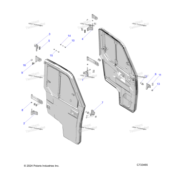 BODY, DOOR, FULL, MOUNTING R17RTU99AV/BV