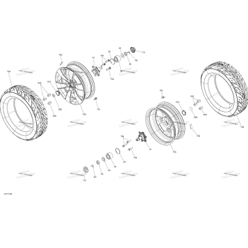 DRIVE SYSTEM, FRONT - ALL MODELS