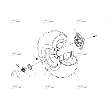 REAR WHEEL DRIVE A02CB32AA/AB/FC
