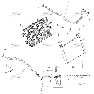 ENGINE, COOLING SYSTEM