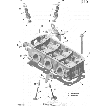CYLINDER HEAD - 230