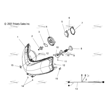 ELECTRICAL, HEADLIGHT & HARNESS