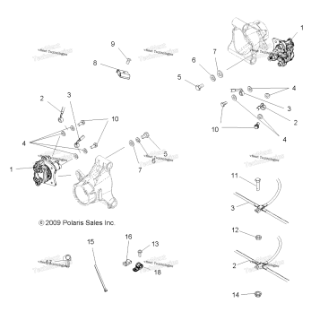 BRAKES, REAR BRAKE LINES