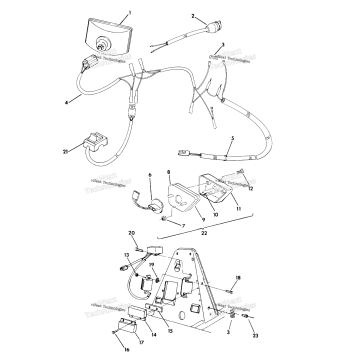 WIRING HARNESS TRAIL BLAZER