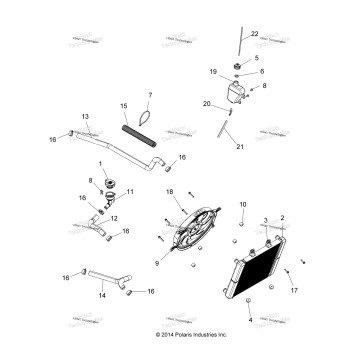 ENGINE, COOLING SYSTEM